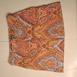 Tommy Bahama Vibrant Paisley Skirt